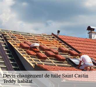 Devis changement de tuile