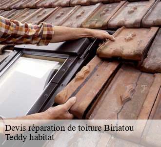 Devis réparation de toiture