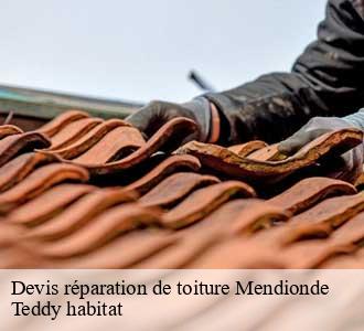 Devis réparation de toiture