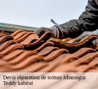 Devis réparation de toiture