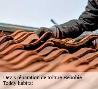 Devis réparation de toiture