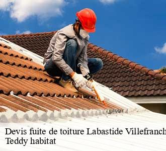 Devis fuite de toiture