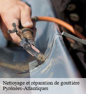 Nettoyage et réparation de gouttière