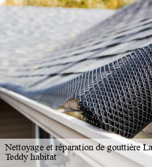 Nettoyage et réparation de gouttière