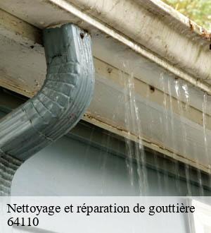 Nettoyage et réparation de gouttière
