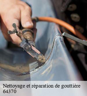 Nettoyage et réparation de gouttière